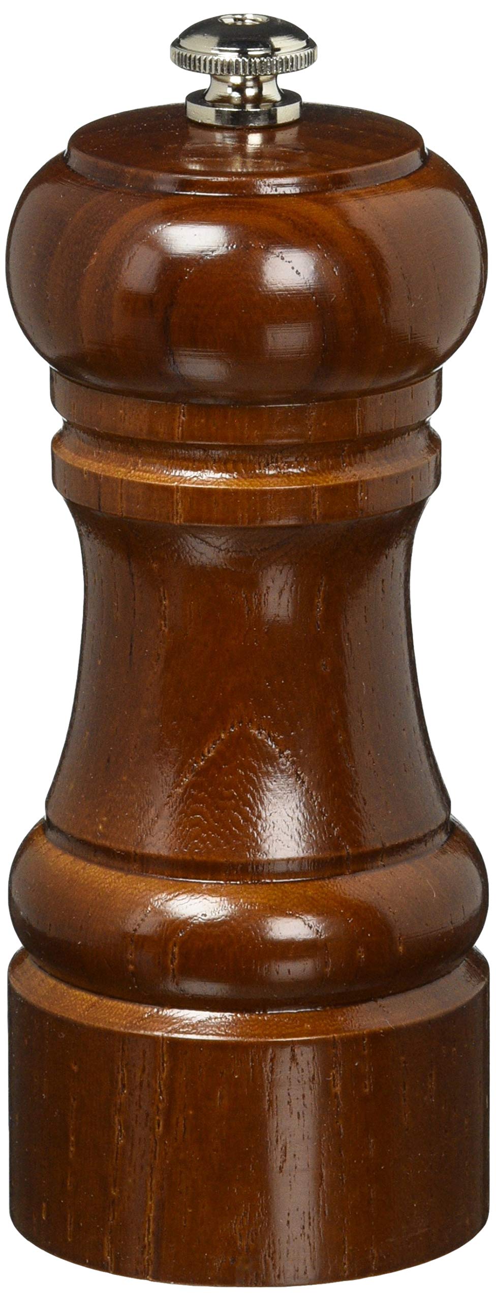 IKEDA PPP07 Peppermill 4101 Main Unit: Keyaki, Metal Fittings, Iron Knobs, Brass, Japan
