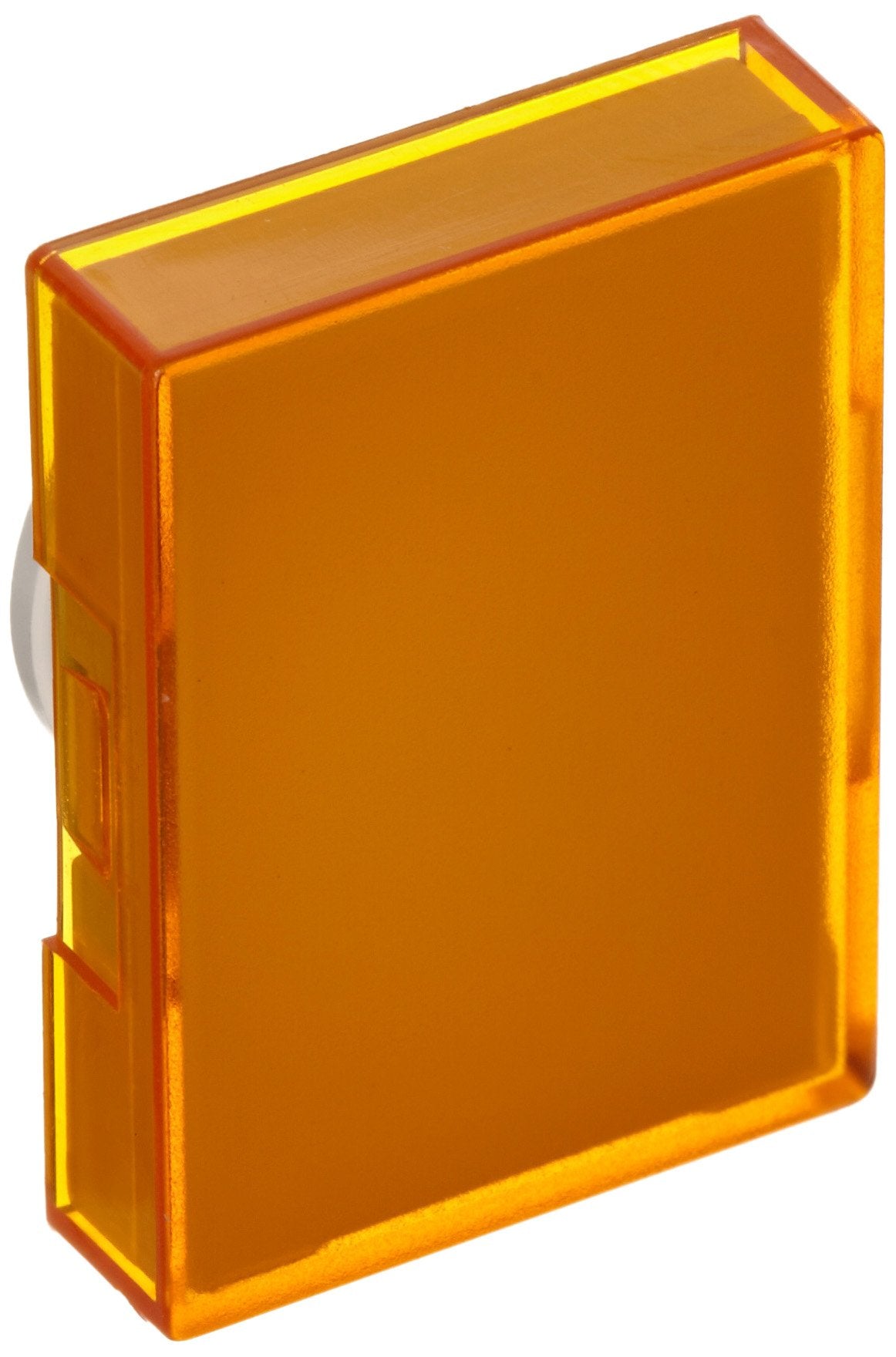 Omron A165L-JY Pushbutton, IP65 Oil-Resistant, LED Lighted, Rectangular, Yellow
