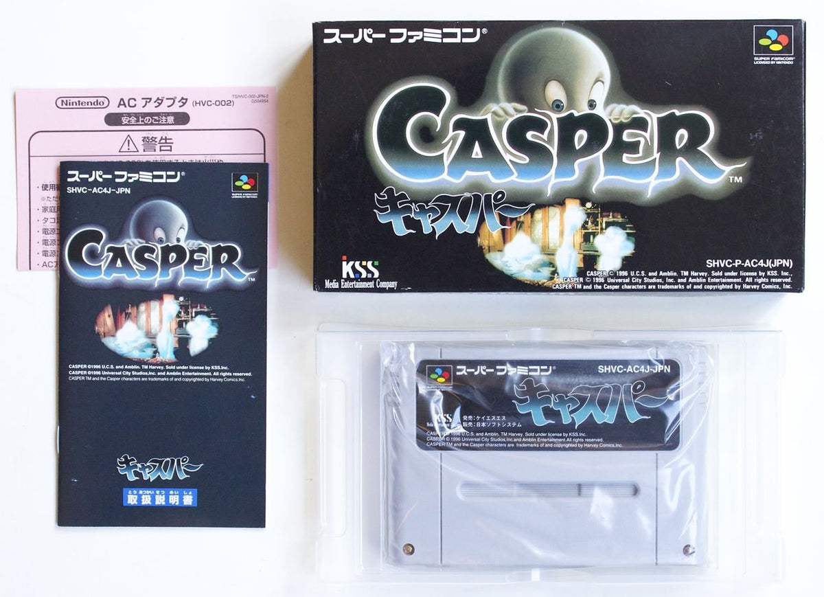 Casper, Super Famicom (Super NES Japanese Import)