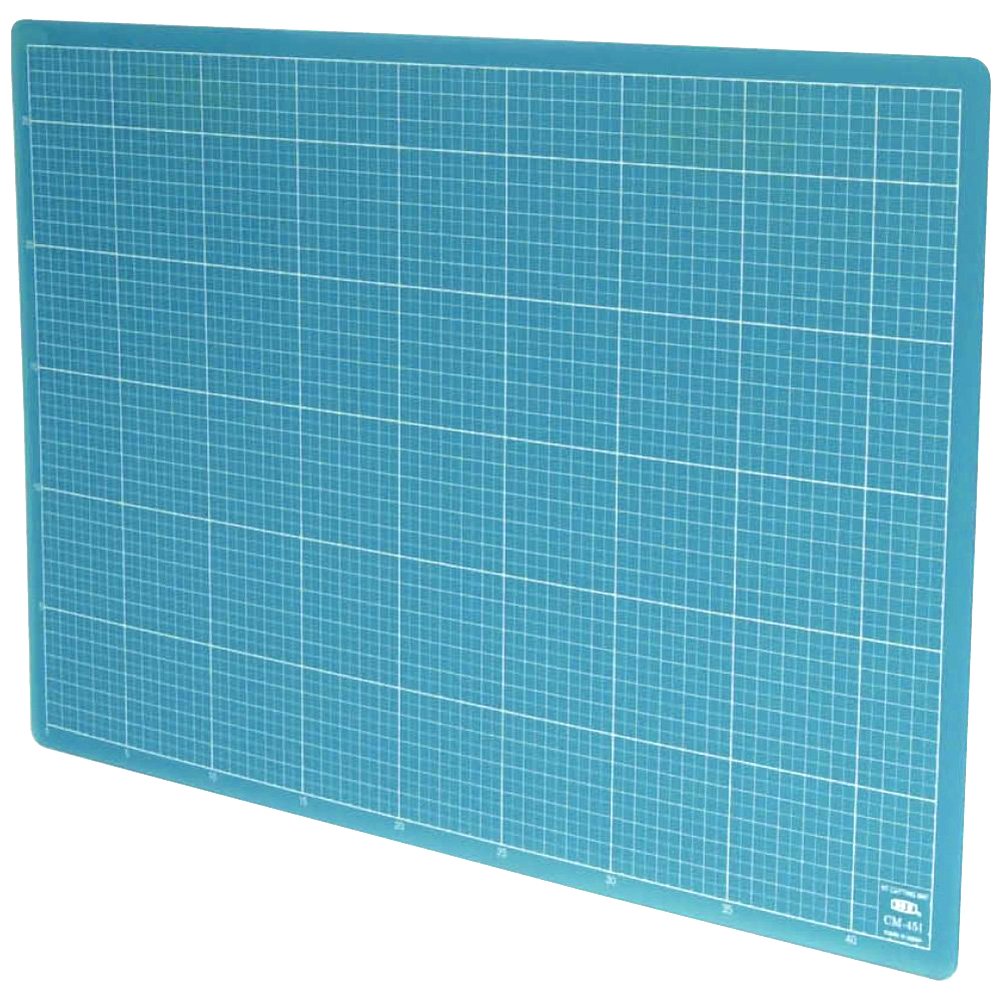 NT CM-45i-B Cutter Mat, Olefin Resin A3, Clear Blue