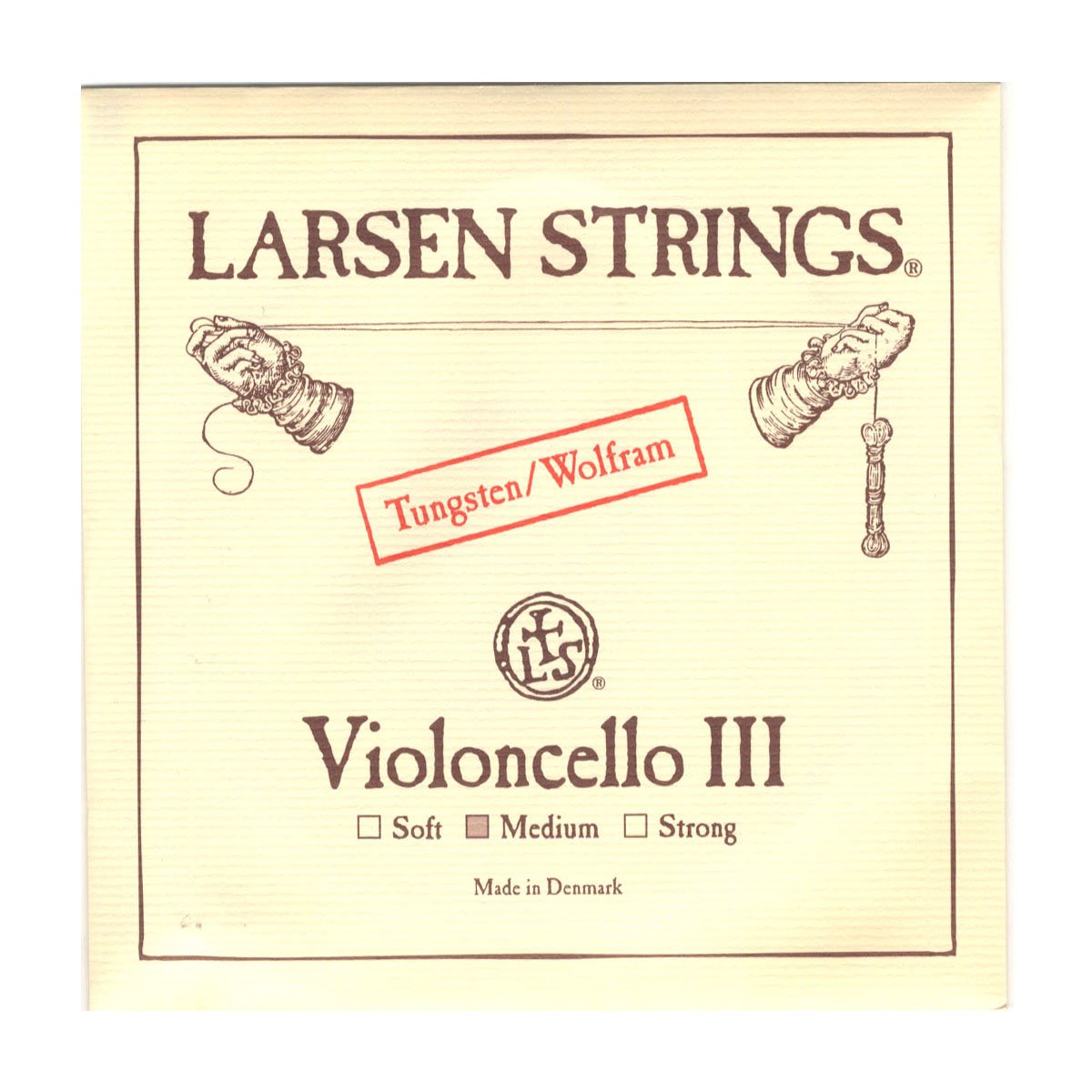 LARSEN STRINGS G Steel/Tungsten Wound for Cello