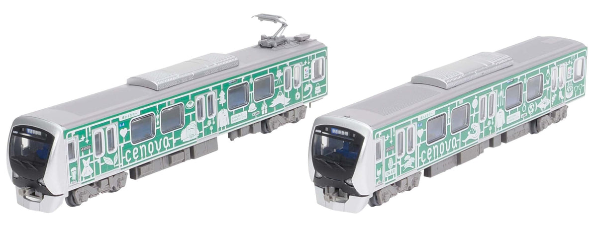 TOMYTEC 337652 - Railway Collection Koré Shizuoka Railway A3000 Shape CENOVA Train 2 Units J Diorama Supplies 337652