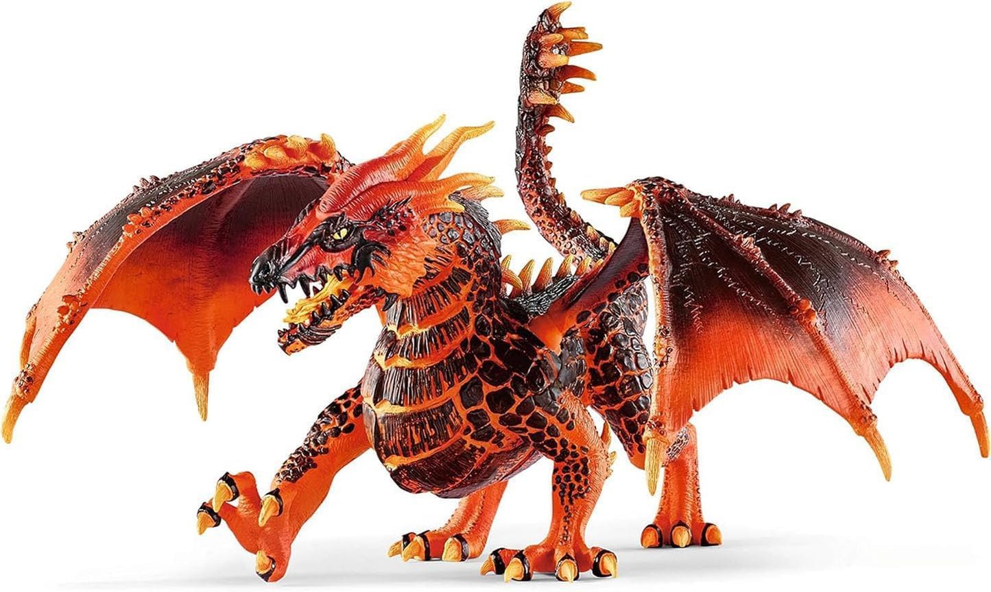 Schleich Eldrador - Lava Dragon Toy Figurine - Kids Ages 7+ | 70138