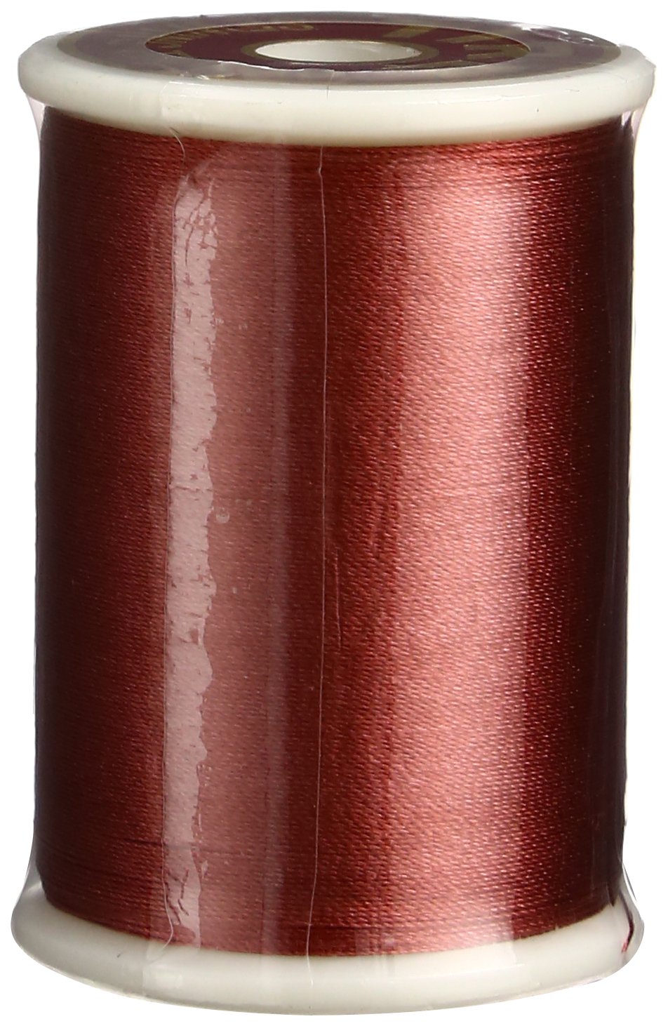 Superior Threads Tire Silk #50 3-Ply 50-Weight High Sheen Silk Embroidery Quilting Sewing Thread - 109 Yard Spool (#055 Henna Rose)