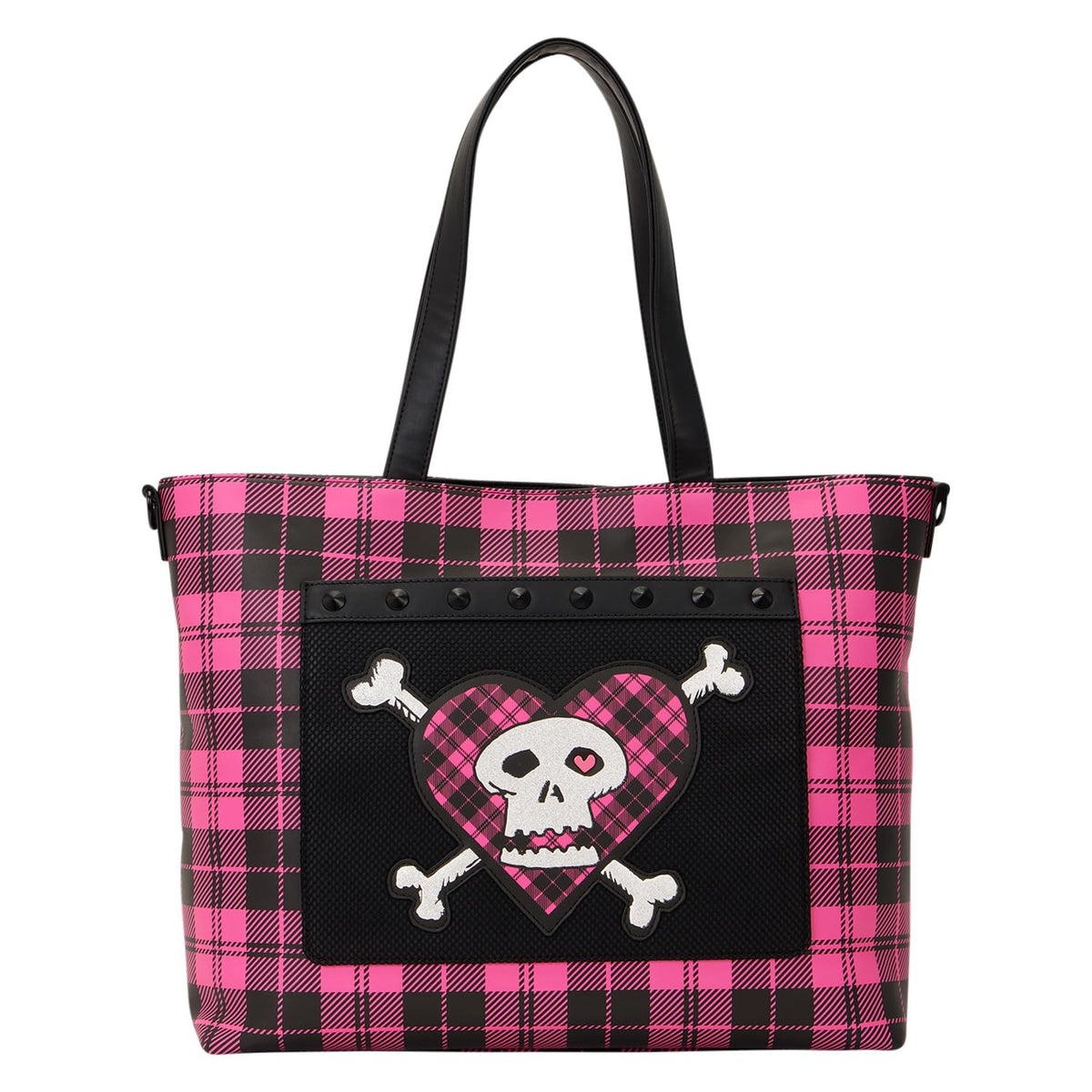 Loungefly Avril Lavigne Logo Tote Crossbody Bag with Coin Bag
