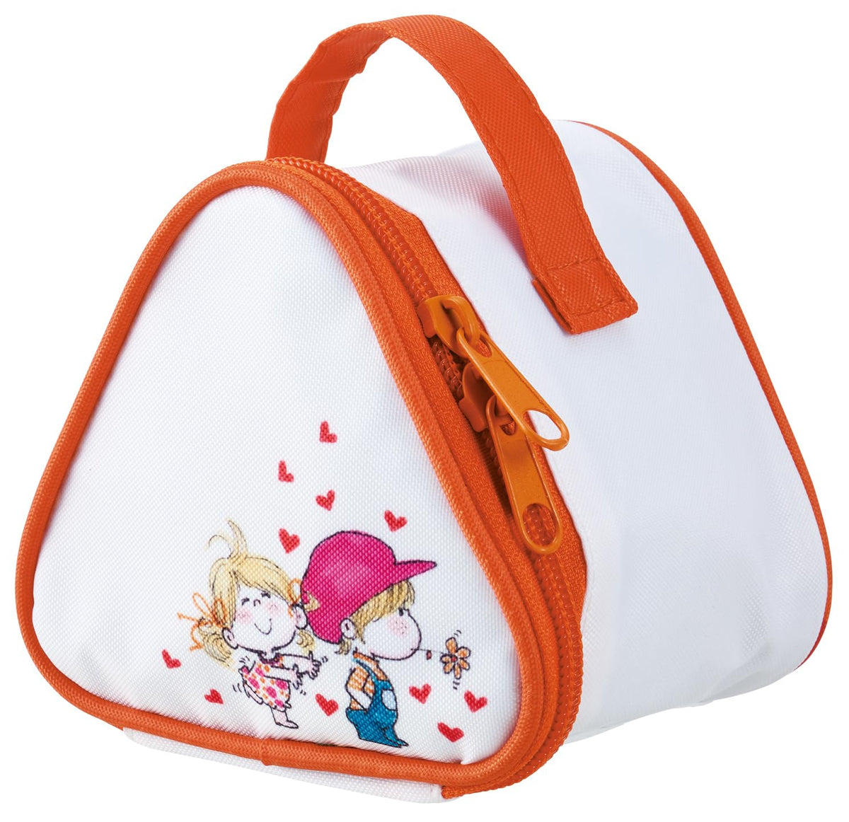 Skater KONC2-A Onigiri Lunch Bag, Thermal, Cold Retention, Rice Onigiri Case, Pouch, 2 Pieces, Ado Mizimori