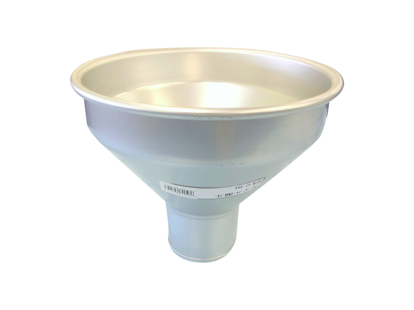 Maekawa Metal Oil Funnel, 9.4 inches (24 cm), Silver