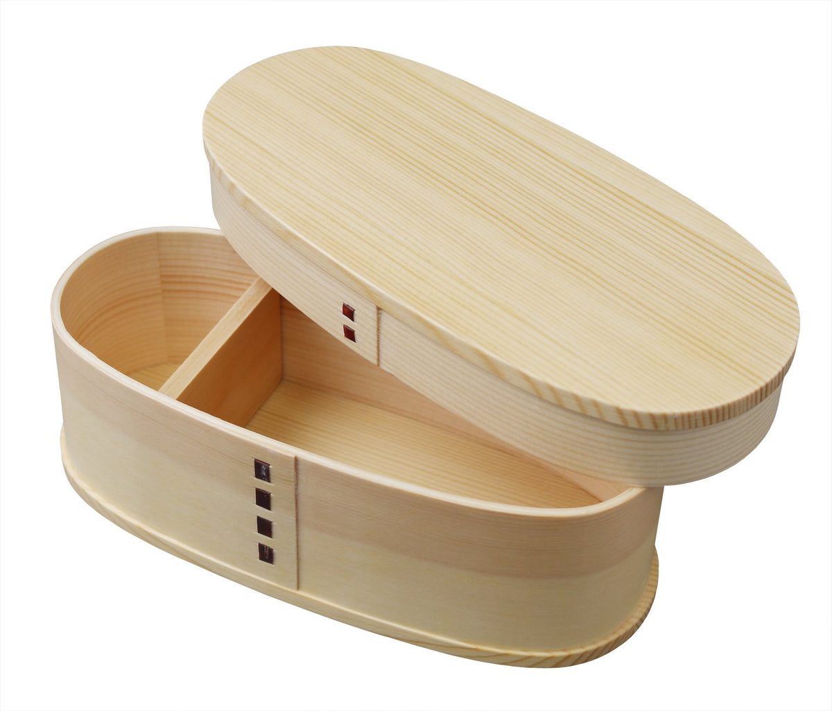 Vigor Trillion Bend Over Your wappa Single Tier Bento Box Oval Slim Type Natural wp20 W