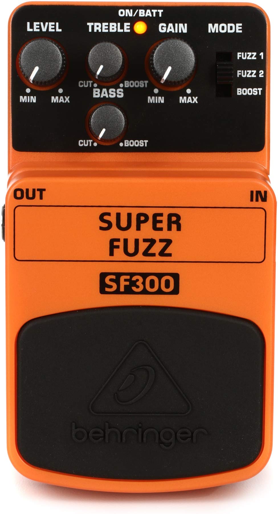 Behringer Super Fuzz Sf300 3-Mode Fuzz Distortion Effects Pedal