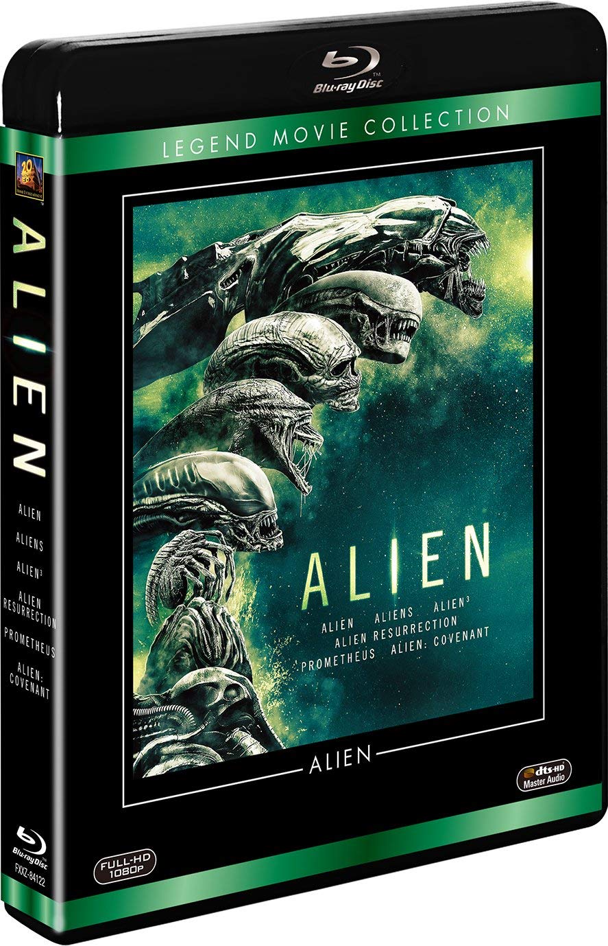 Alien Legend Movie Collection, Blu-ray DVD Set (Set of 6 Discs)