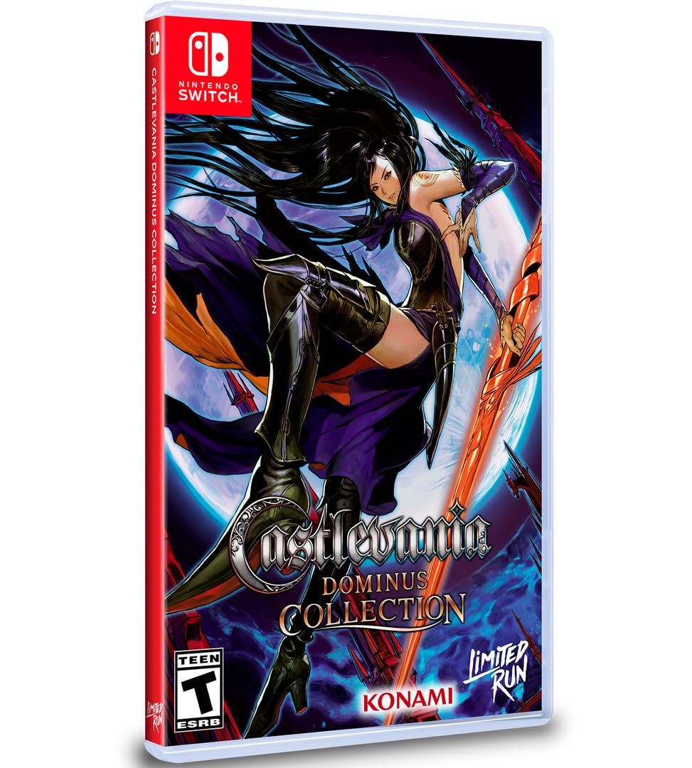 Castlevania Dominus Collection (Limited Run #251) Order of Ecclesia Cover Art – Nintendo Switch