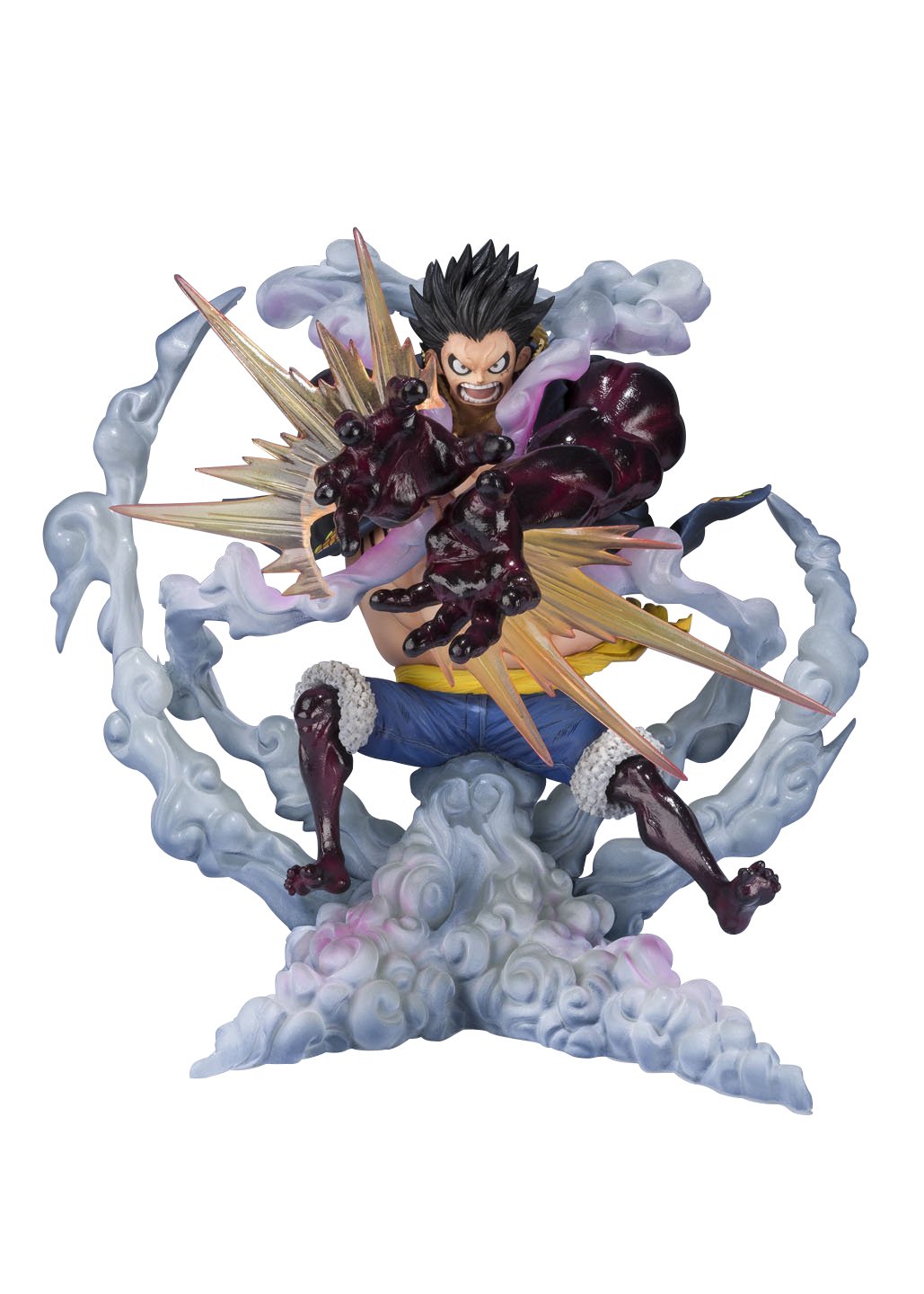TAMASHII NATIONS - One Piece - Monkey D. Luffy Gear 4 - Leo Bazooka- (Reissue) FiguartsZERO Collectible Figure