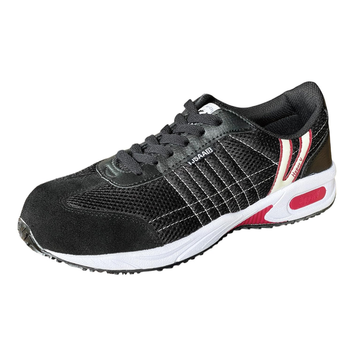 NISSIN RUBBER Hyper V#2000 Oil-Resistant, Anti-Slip, Lightweight, Toe Core for Men - black