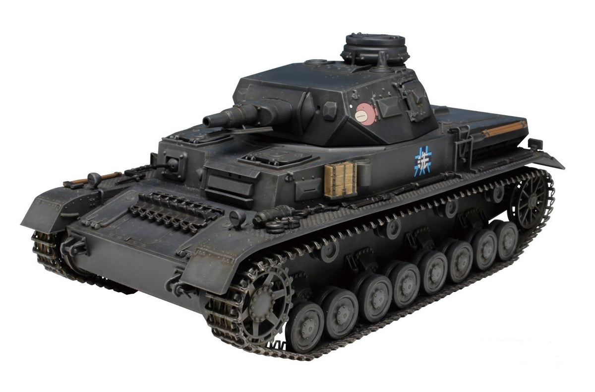 GP-18 1/35 Girls und Panzer IV-go sensha D-type ankou team model tank road, y