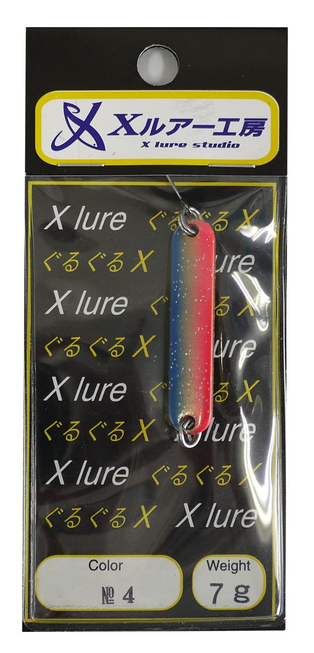 Recent Spoon Guru X/N 0.2 oz (7 g) #4 G / Blue Pink Lame Lure