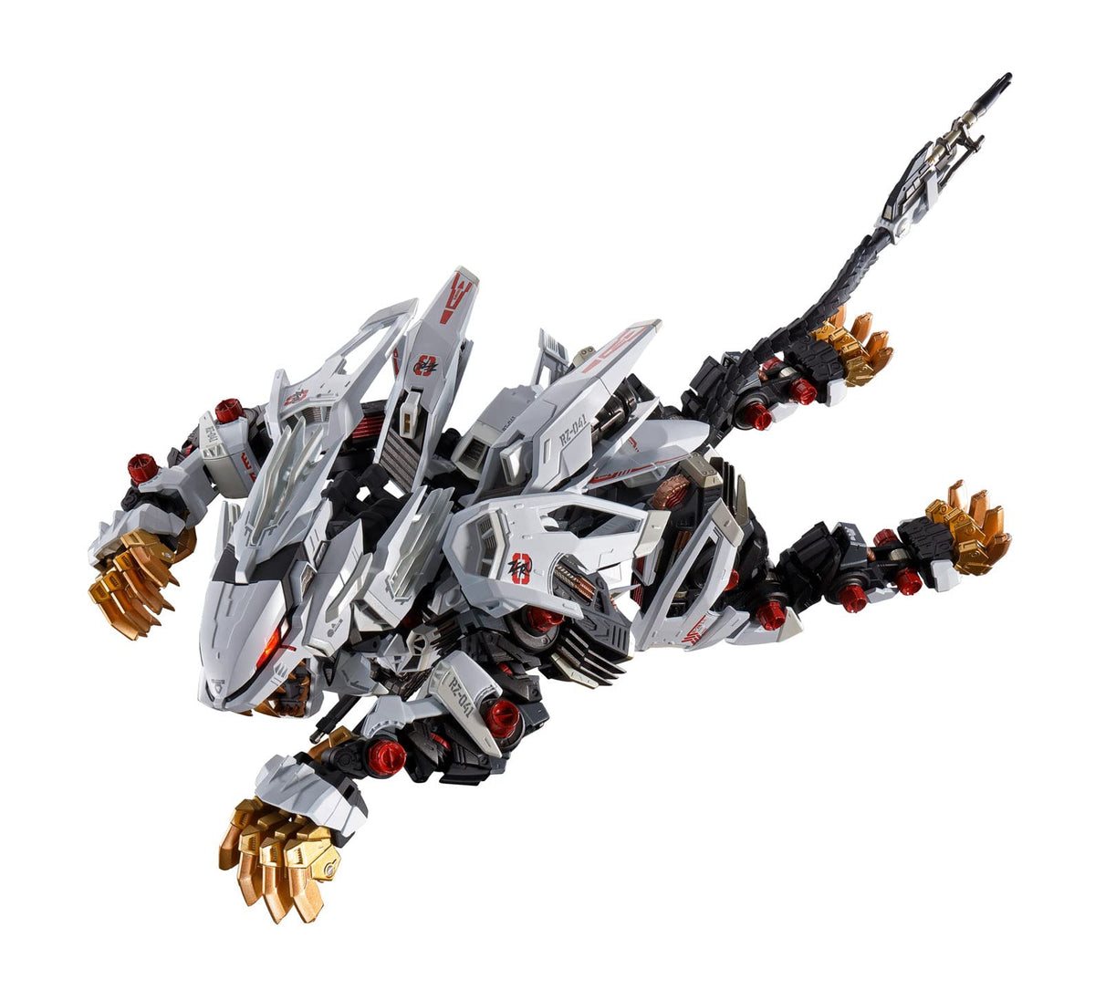 BANDAI Spirits Chogokin ZOIDS New Century/Zero RZ-041 Liger Zero, Approx. 8.7 inches (220 mm), ABS & PVC & Die Cast Painted Action Figure