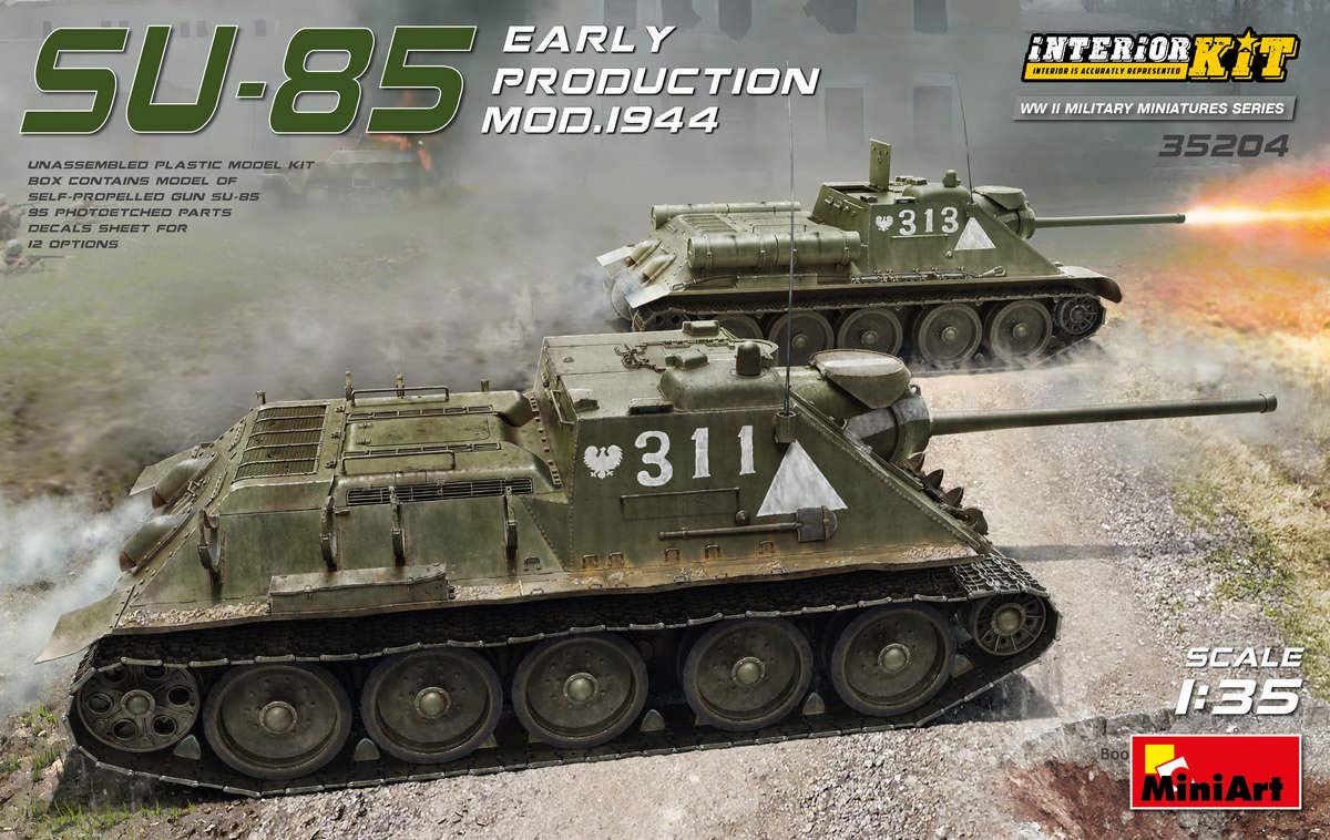 MiniArt MIN35204 Model Kit, Various