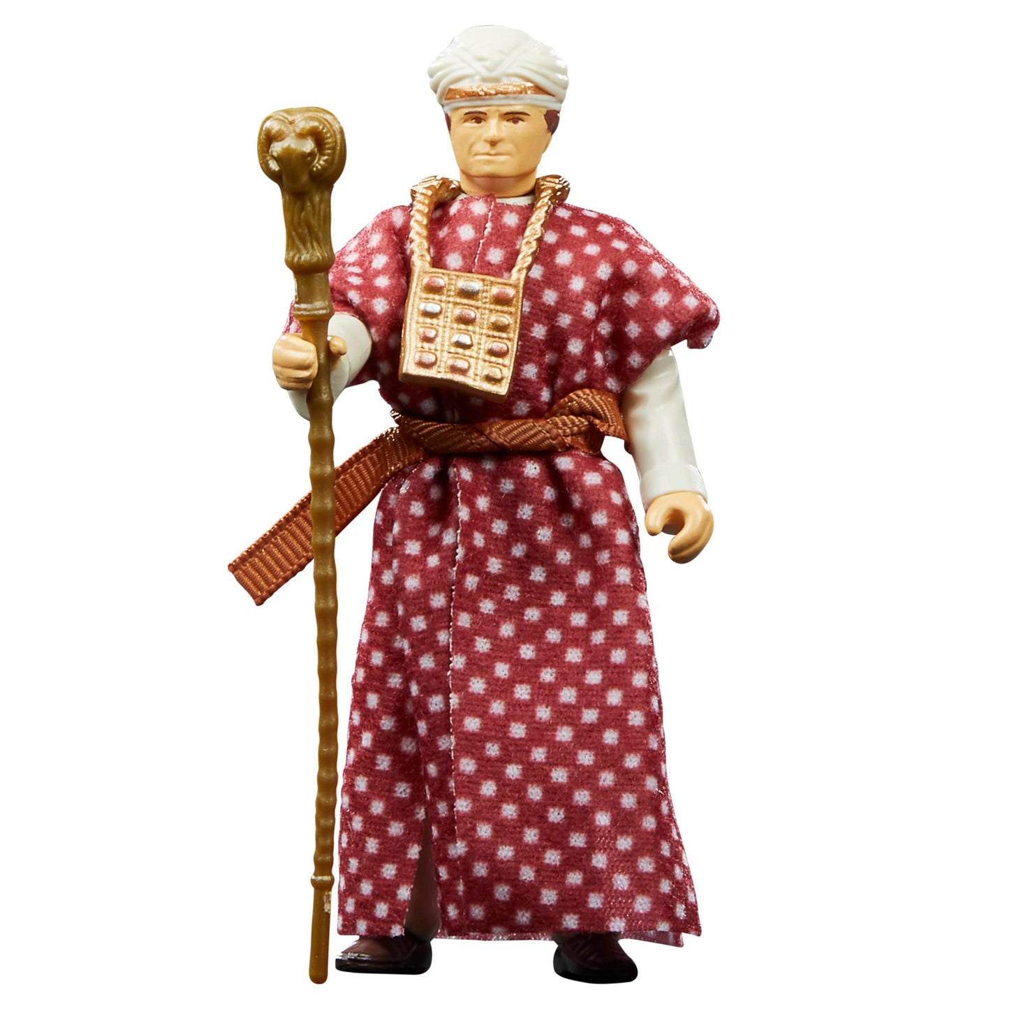 Indiana Jones and The Raiders of The Lost Ark Retro Collection Belloq (Ceremonial) Toy, 3.75-inch Action Figures for Kids Ages 4 and Up