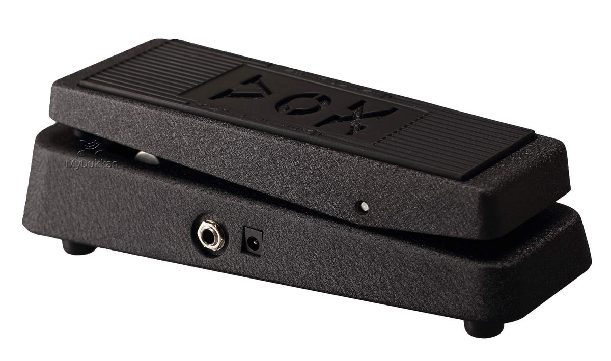 Vox V845 Classic Wah Guitar Effects Pedal w/All-black Coated Finish and 9-volt Power Supply Input