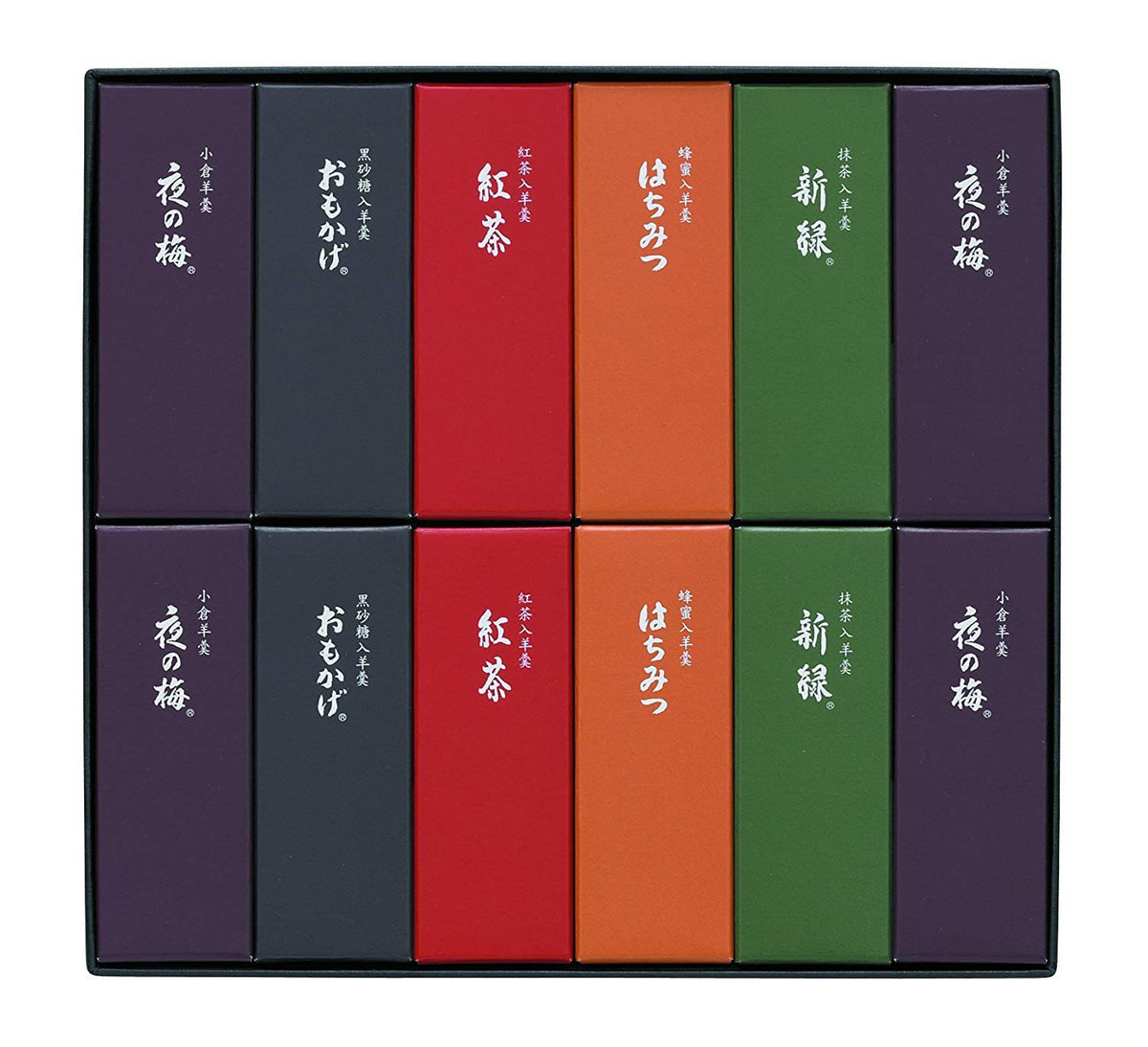 Toraya Small Yokan(Japanese Azuki bean jelly)12-piece Japan Import