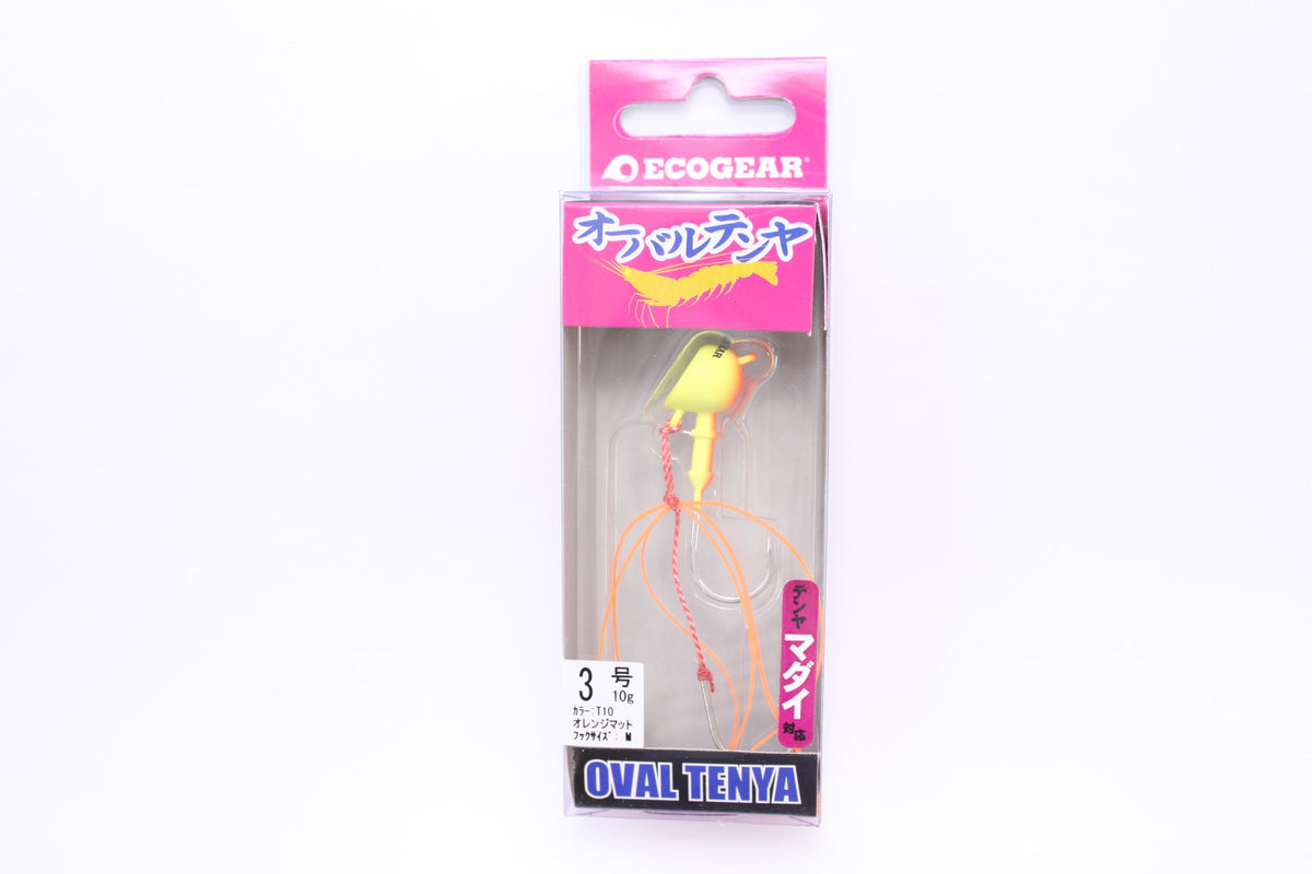 Ecogear 1113 Oval Tenya No. 3, T10, Orange Mat