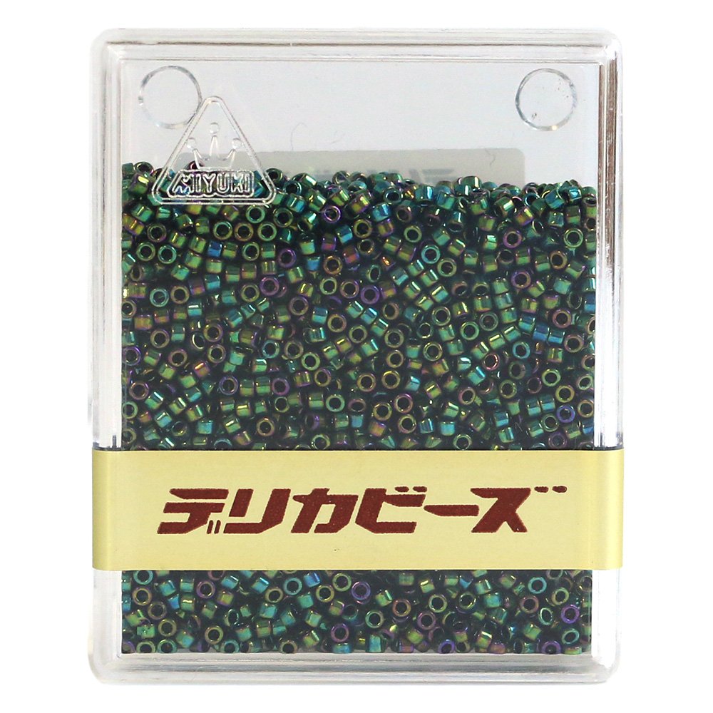 Miyuki DB27-20G Delica Beads, Round, 0.7 oz (20 g), Approx. 4,000 Capsules