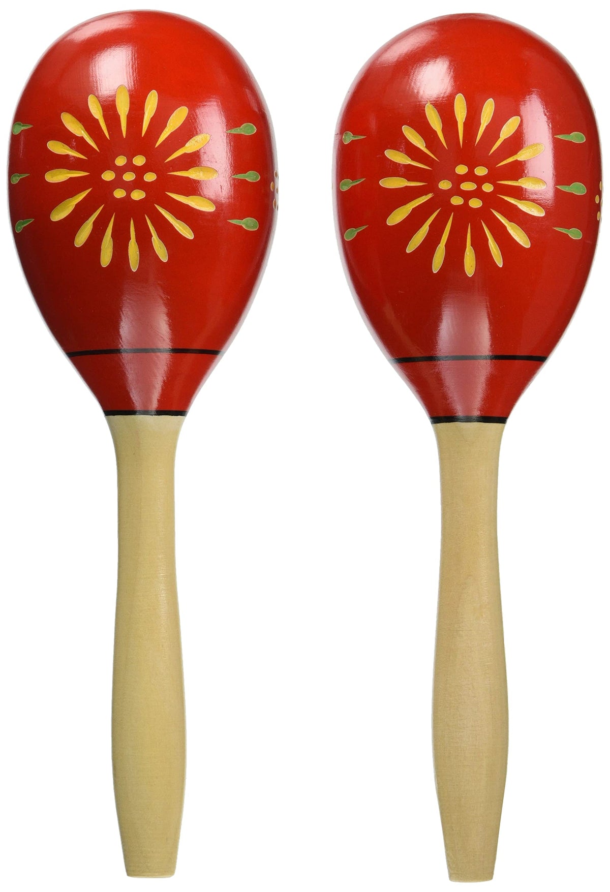 zenon Maracas Oval Red ZMR – 5/Red