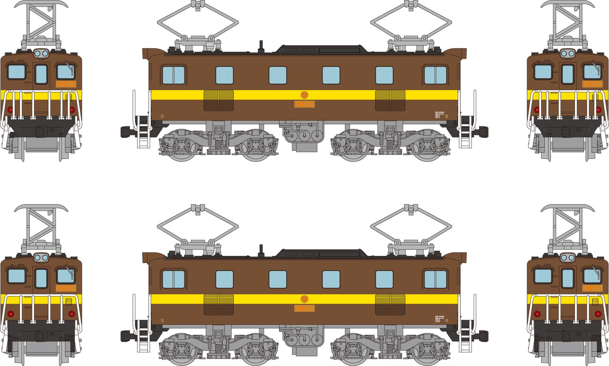 Tomytec Railway Collection 335740 Sangi Railway ED5081 Type, 2-Car Set, Diorama Supplies