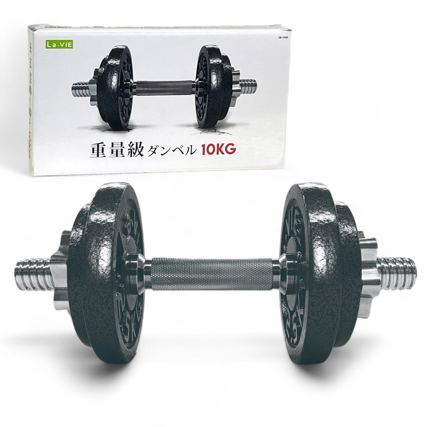 La-VIE Power Dumbbell Set, 22.0 lbs (10 kg)