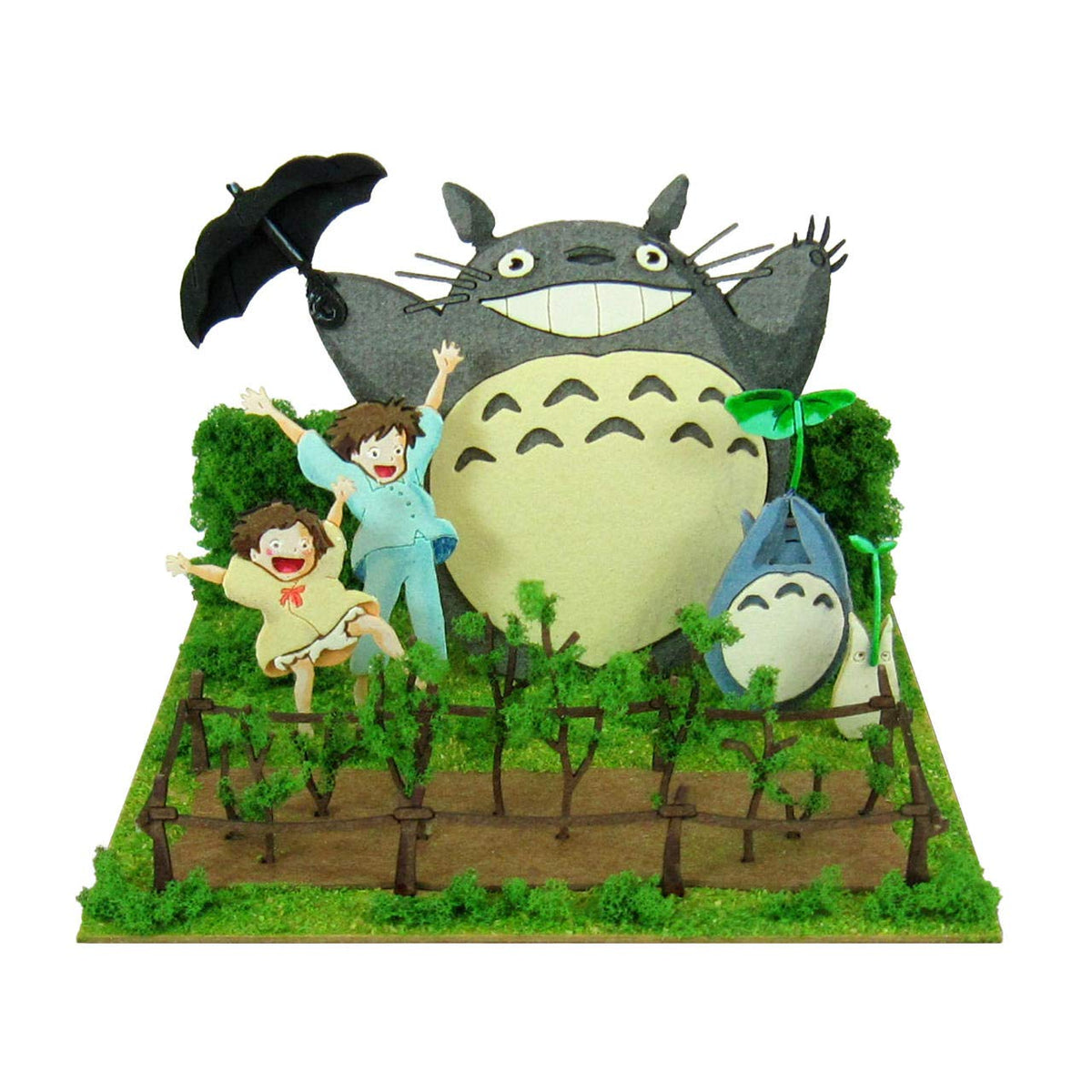Sankei MP07-49 Studio Ghibli Mini My Neighbor Totoro Dondo Dance Non-Scale Paper Craft