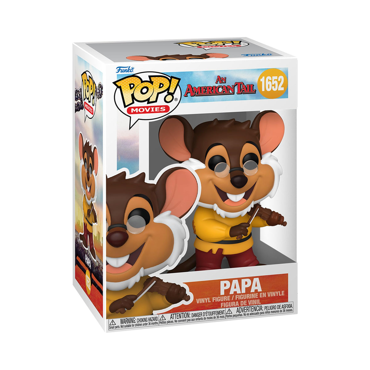 Funko POP! Movies: an American Tail - Papa Mousekewitz