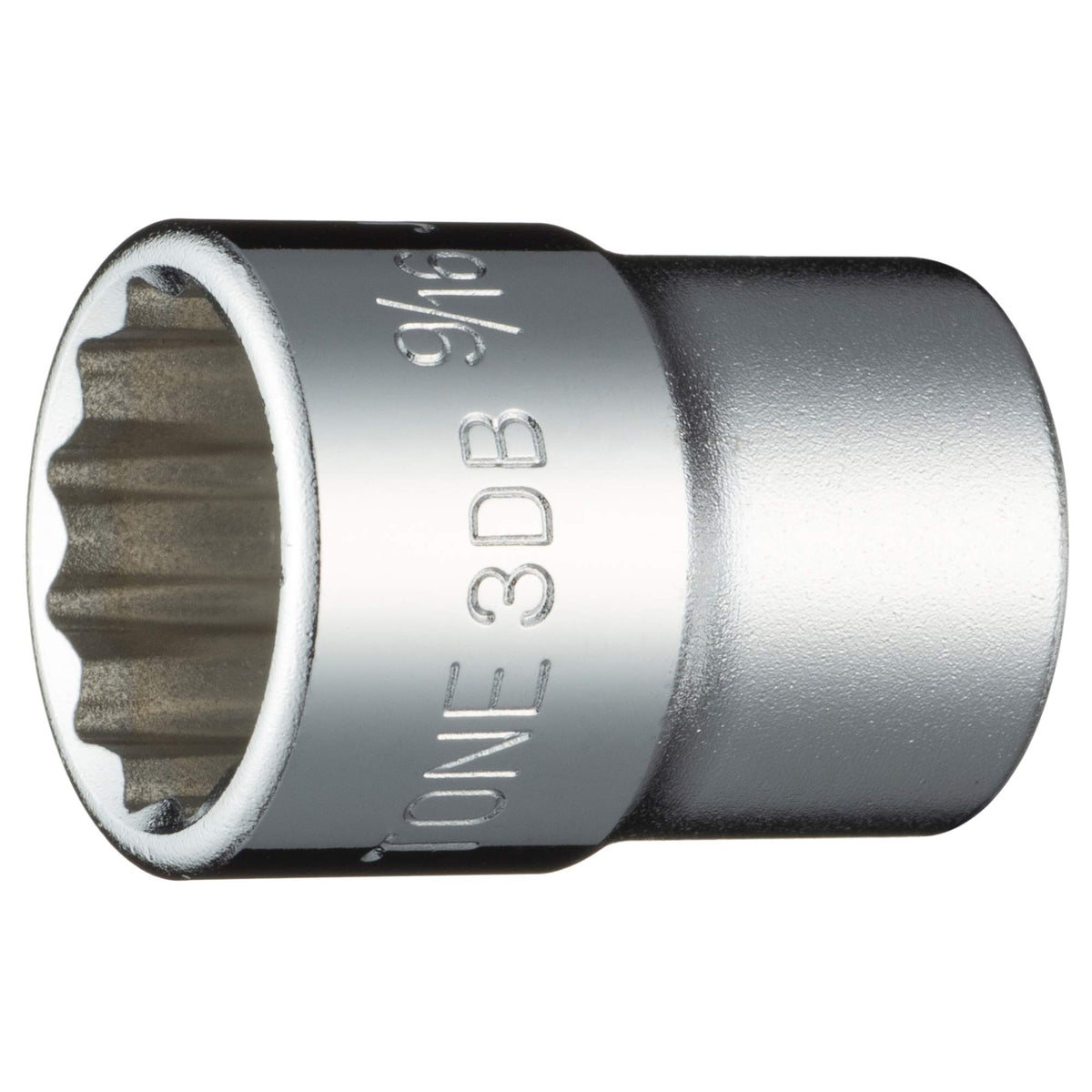 TONE SAE Size 12 Point 3/8" Drive Sockets (3DB-18)