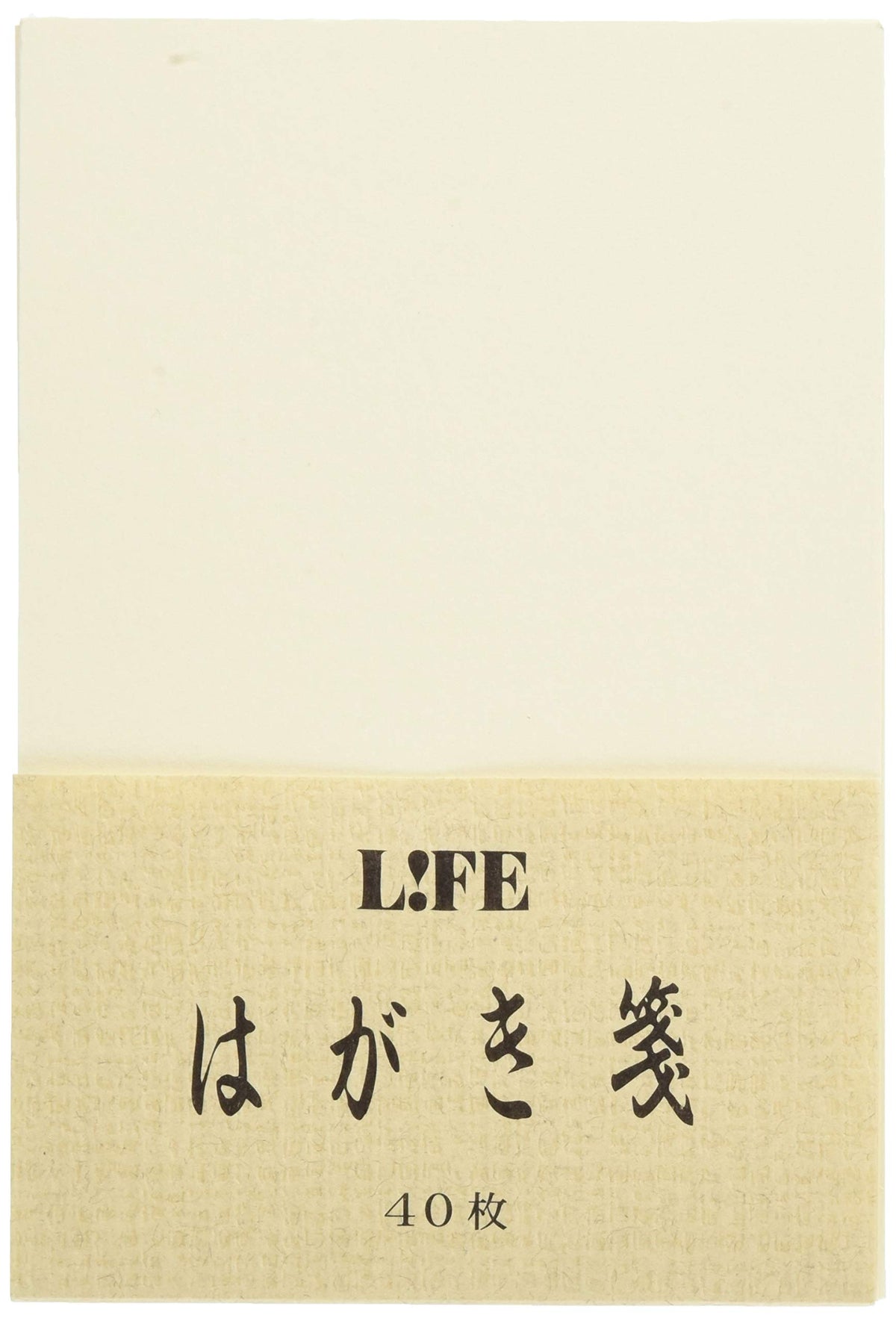 Life WA46 Postcard Note Cream