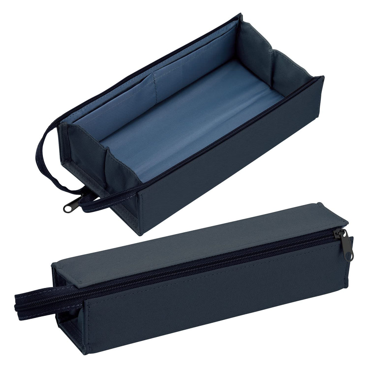 KOKUYO F-VBF122-7 Pencil Case C2 Sheet - Large Ash Black