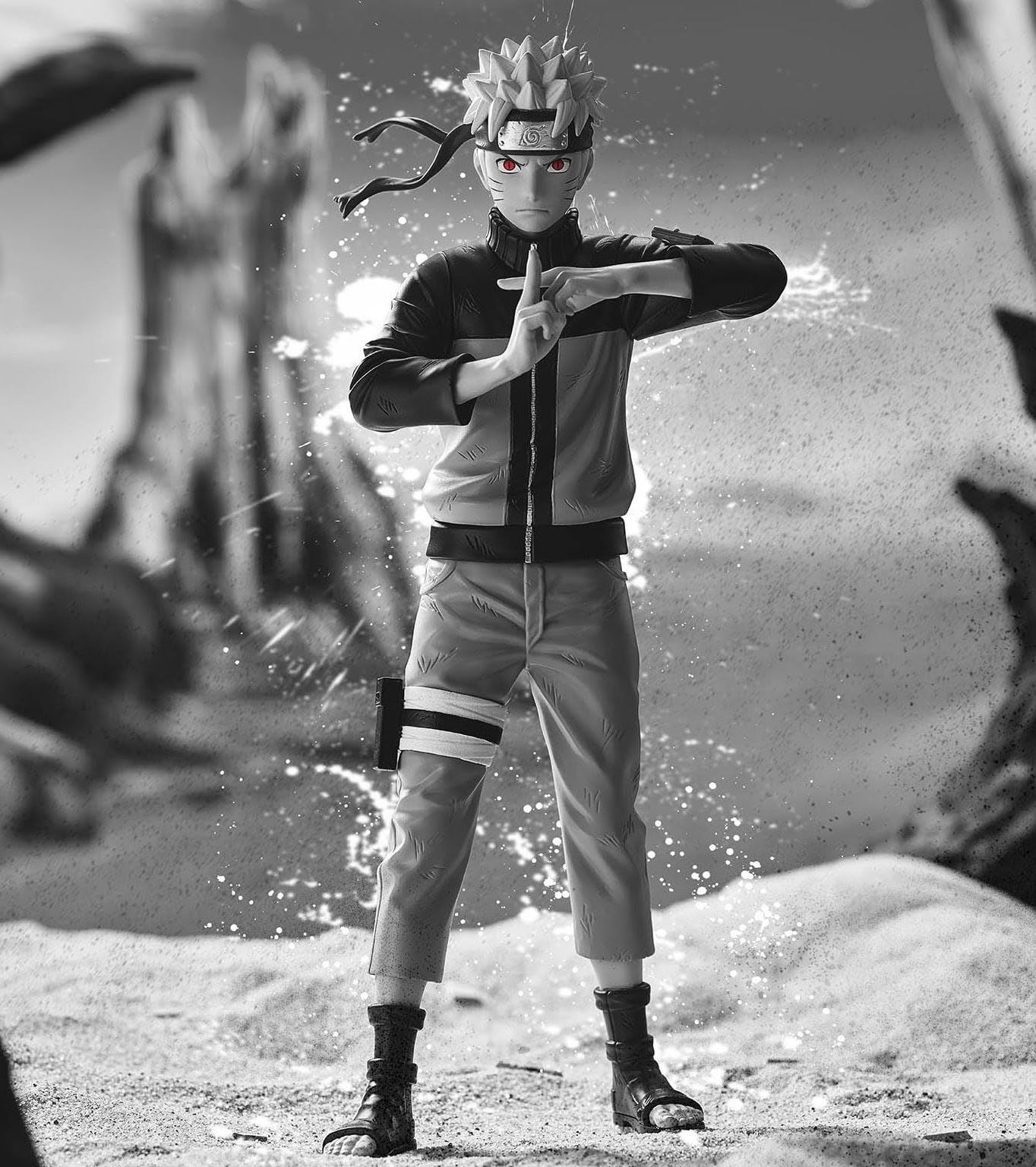Naruto Figure Uzumaki Naruto Noir Edge Collection Size: Approx. 9.1 inches (23 cm)