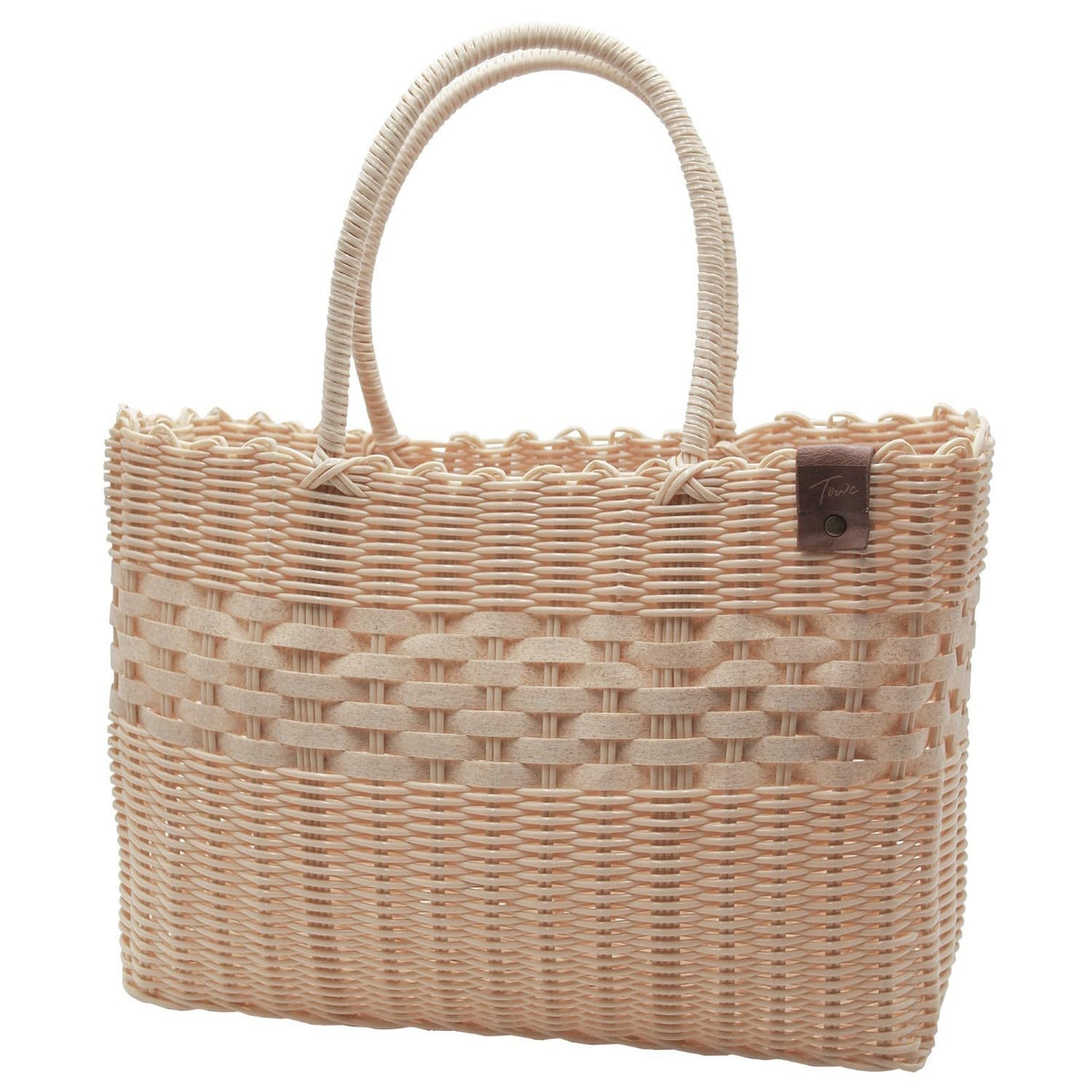 Daikai Shoulder Square PE Basket Bag YBE W40 D15 H27 cm 121501