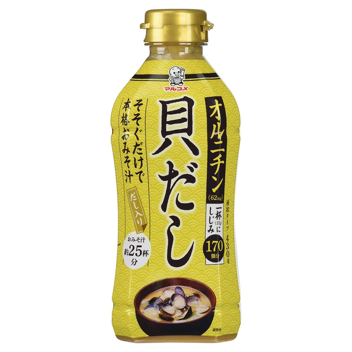Marukome liquid miso shellfish 430g x 2 pieces
