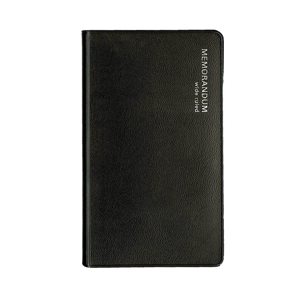 Daigo A1238 Memo, Thick Ruled, Notebook, Black