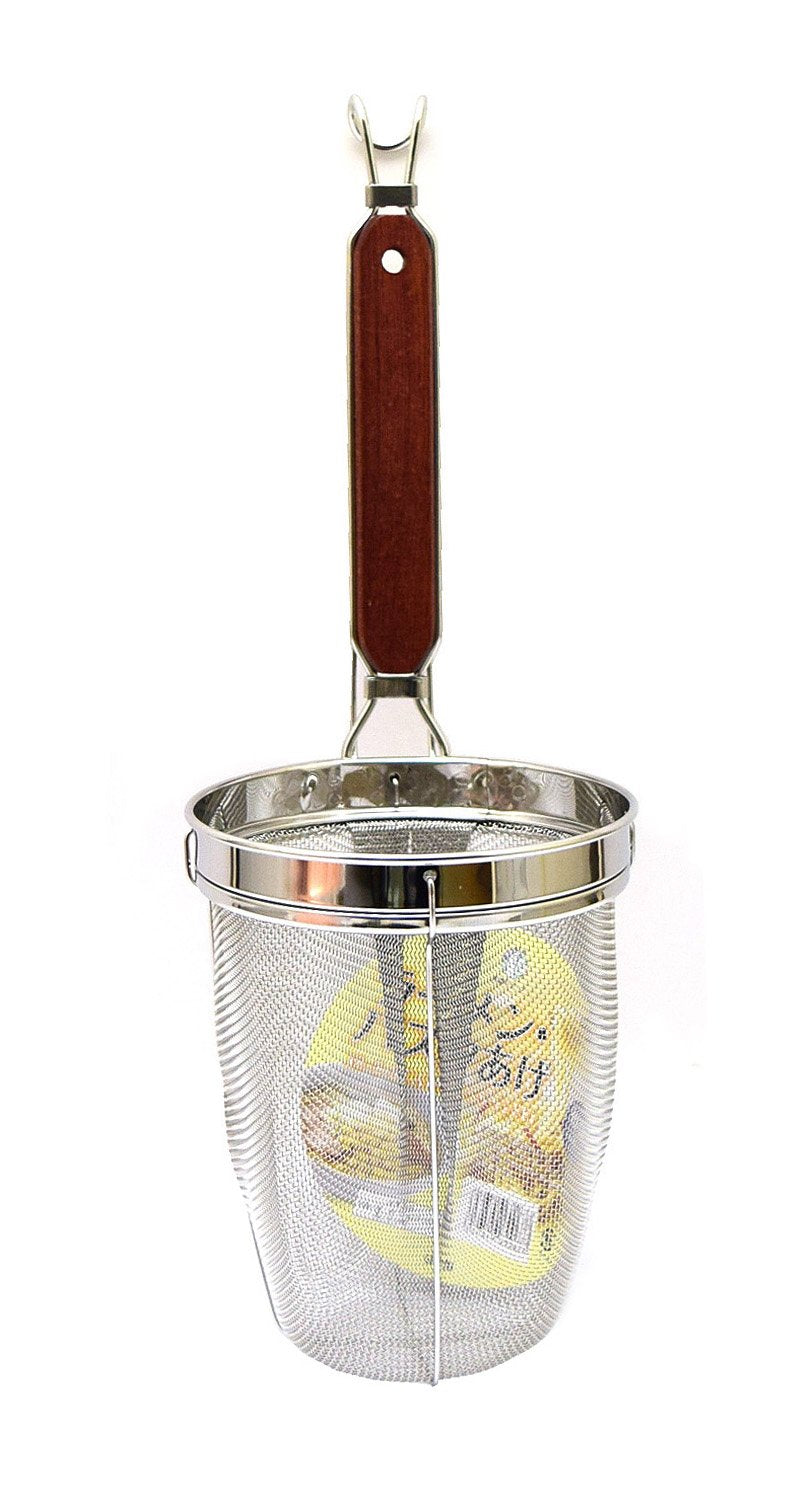 タケコシ Takekoshi Ramen and Pasta Age, Silver, 5.5 x 15.7 inches (140 x 400 mm), Round Bottom