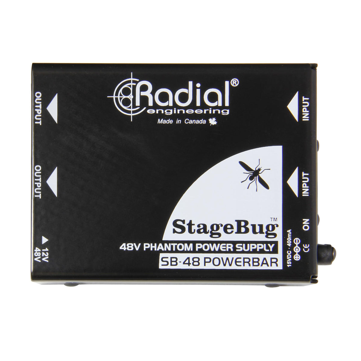 Radial StageBug SB-48 Phantom Power Supply