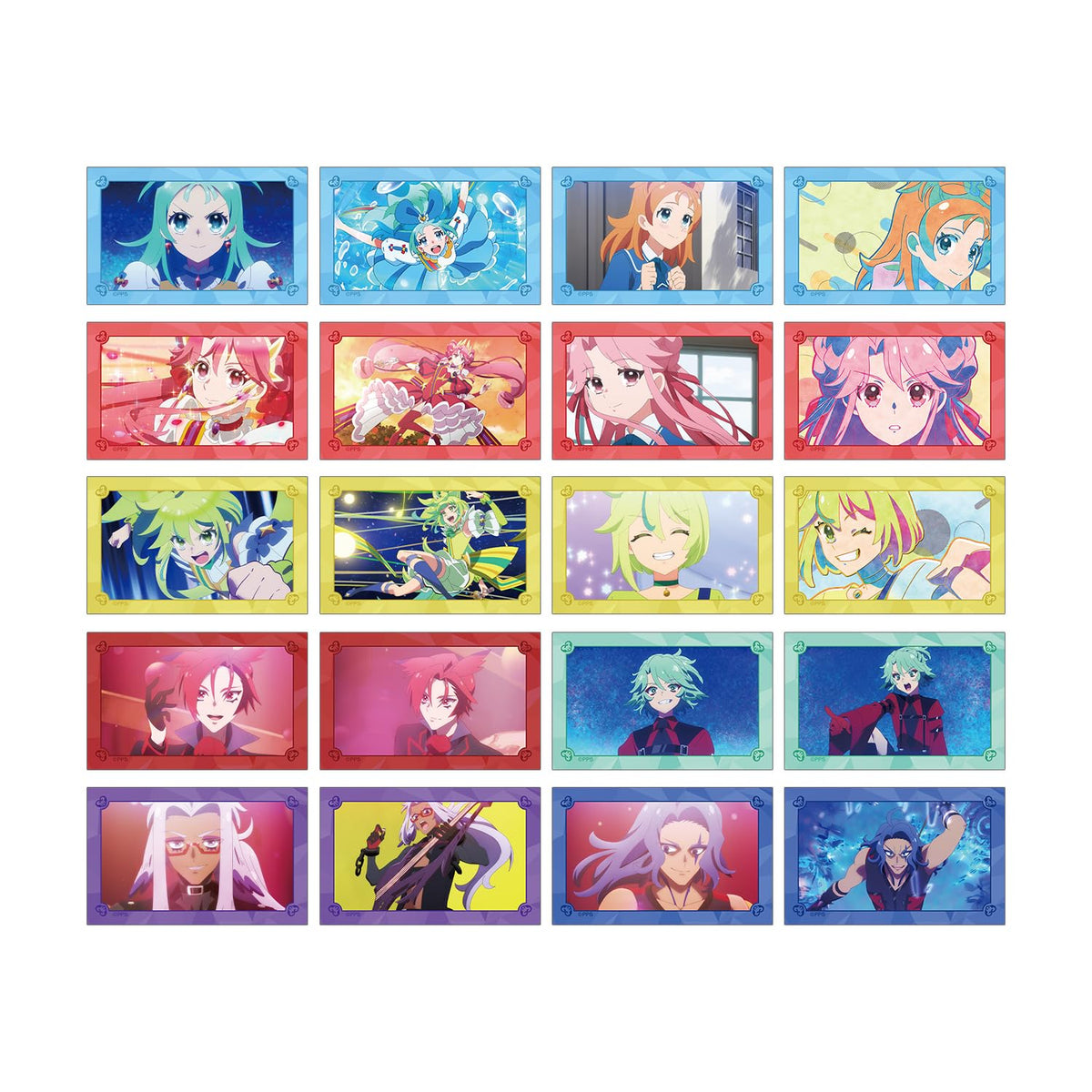 Princess Orchestra Trading Scene Illustration Cards Box of 20