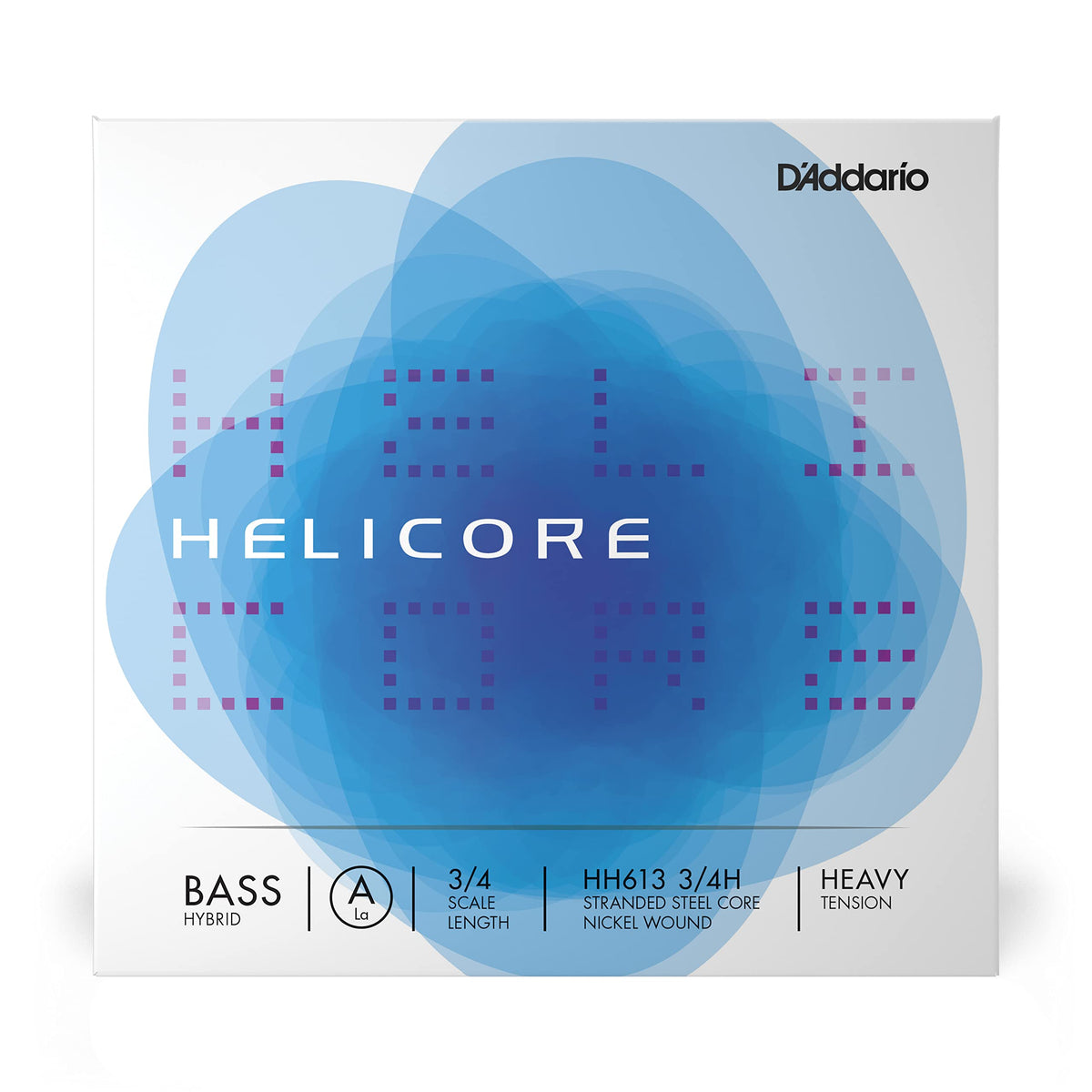D'Addario Helicore Hybrid Bass Single A String, 3/4 Scale, Heavy Tension