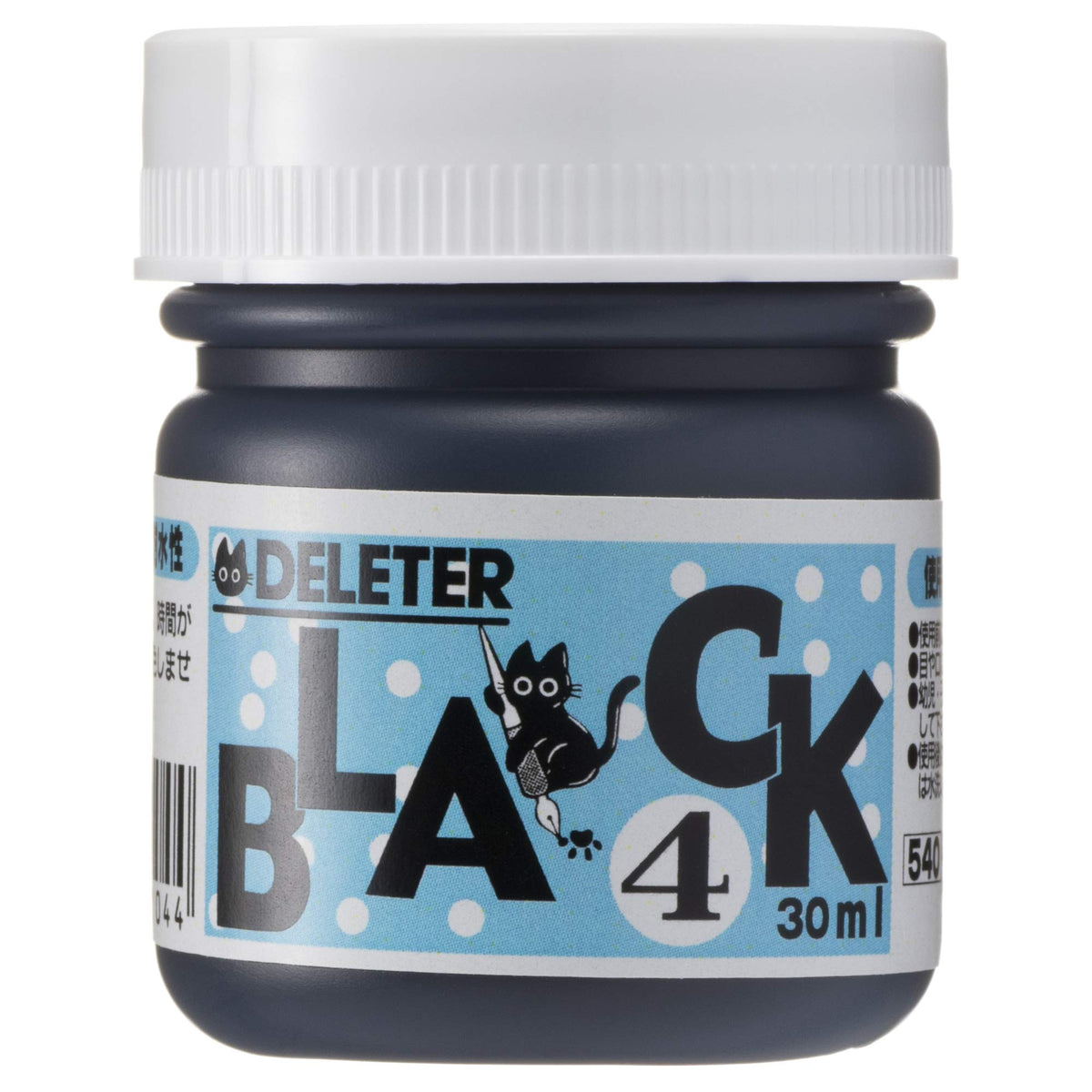 Deleter Matte Black Ink, Versatile Marker & Water Proof, 30ml/Bottle, 1 Bottle (341-0005), 1-Pack