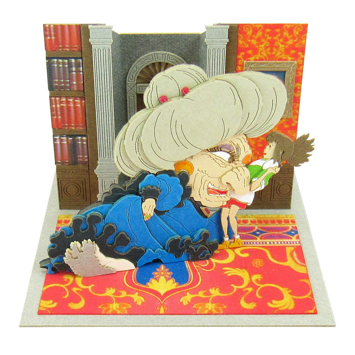 Sankei MP07-13 Studio Ghibli Mini Spirited Away Yubaba to Chihiro Non-Scale Paper Craft
