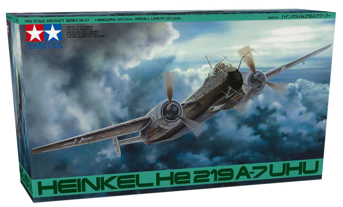Tamiya Models Heinkel He 219 Uhu Model Kit