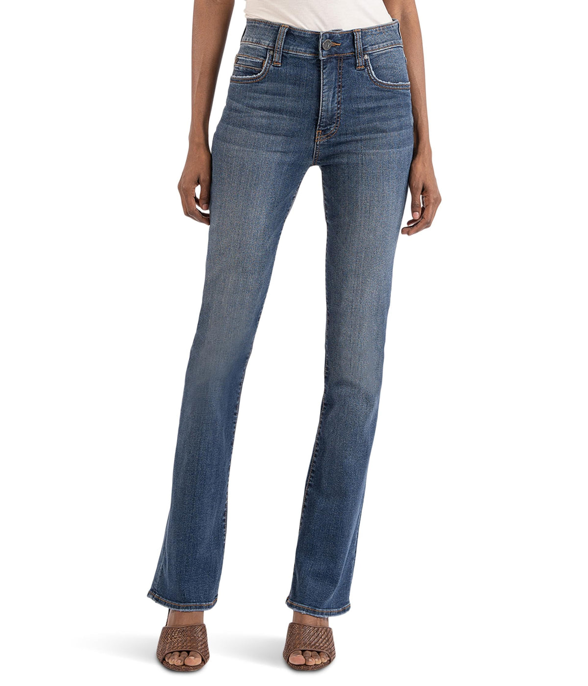 KUT from the Kloth Natalie High Rise Bootcut Jeans Allied 8