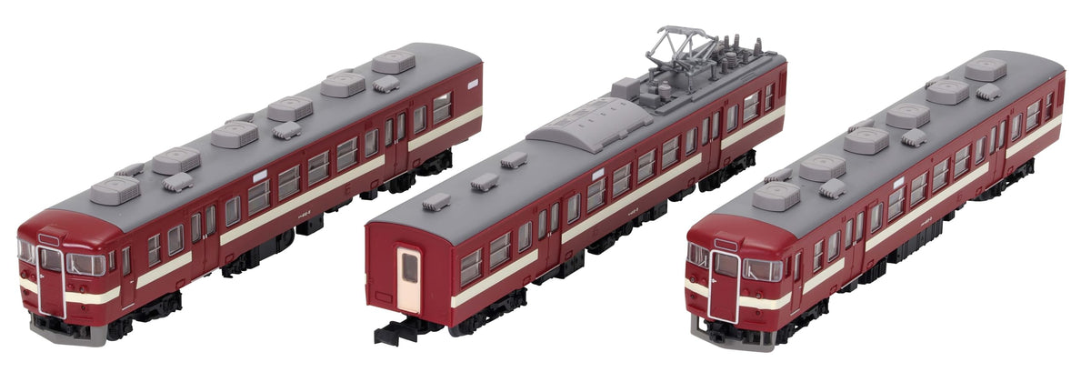Tomytec Railway Collection JNR 413 Series Hokuriku Main Line Old Paint 3-Car Set B Diorama Supplies 336280