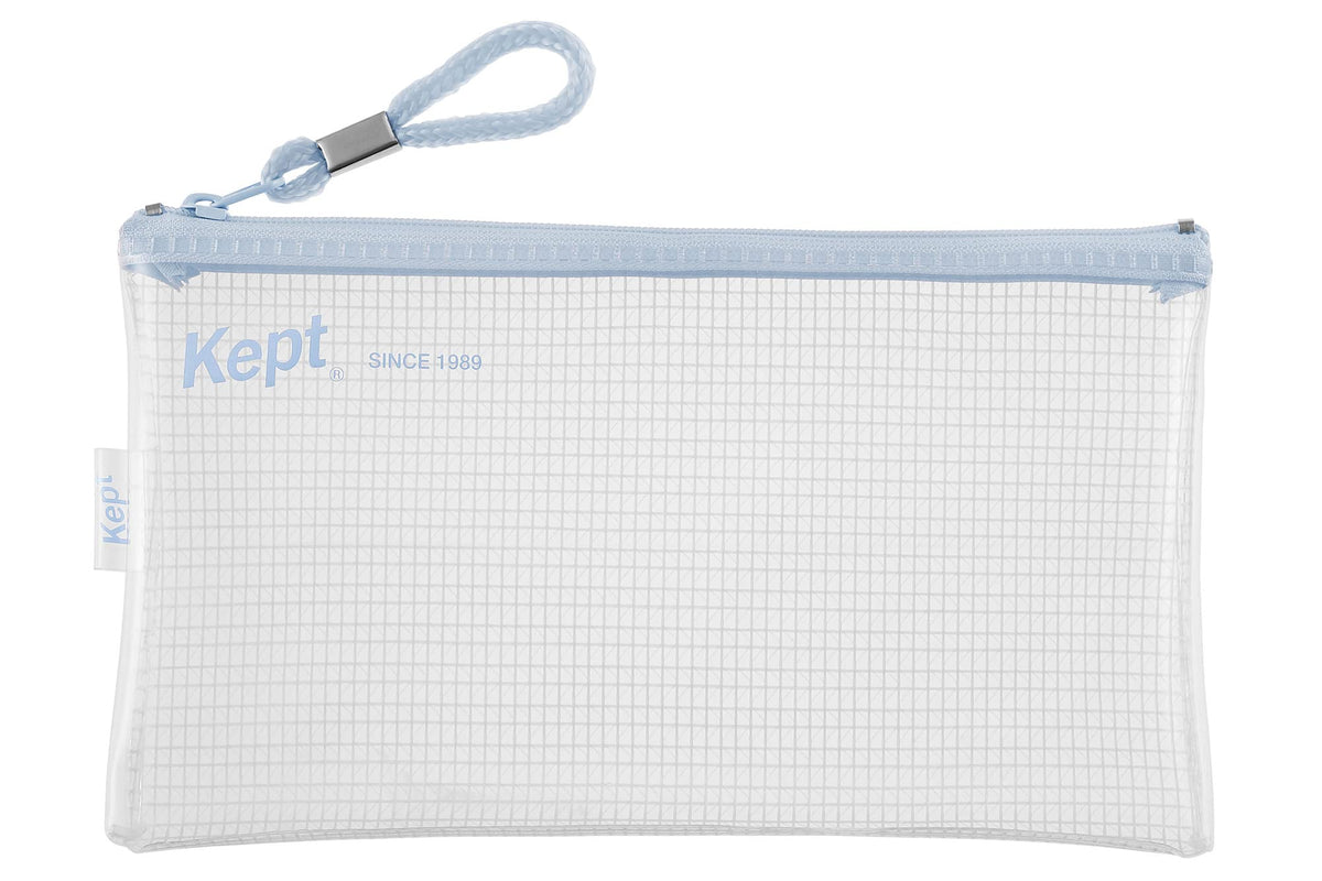 レイメイ藤井 Kept Raymay KPF6031A Fujii Pencil Case, Clear Pen Case, Blue