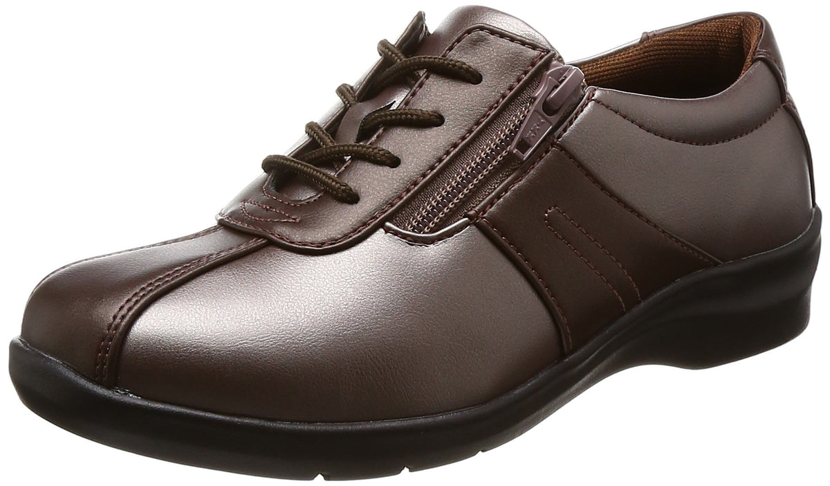 Eve Women's 195 Comfort Shoe Wide Lightweight Zipper - grey -
