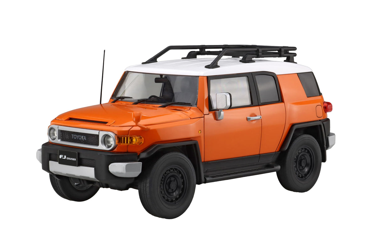 Fujimi Model NEXT-25 EX-1 1/24 Car NEXT Series No. 25 EX-1 Toyota FJ Cruiser (Two-Tone Orange/2012) (Outdoor Parts Included)